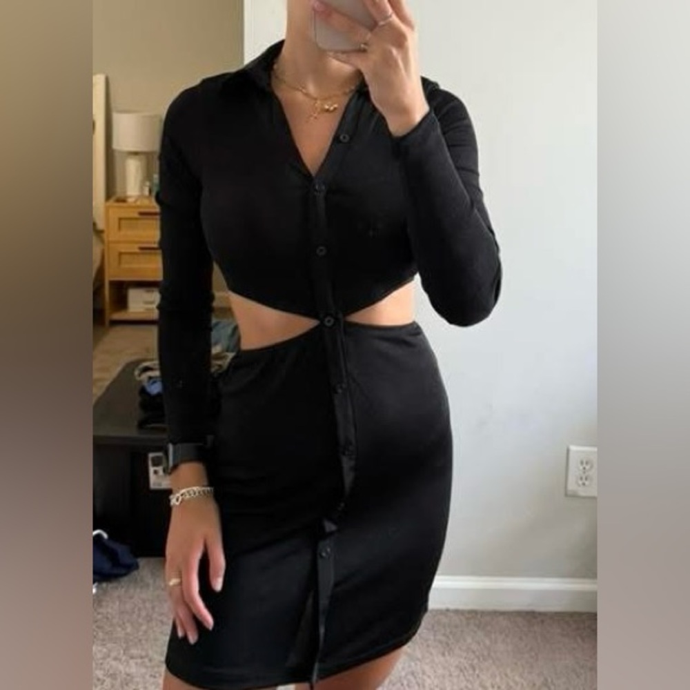 JoyLab Charcoal Knit Top